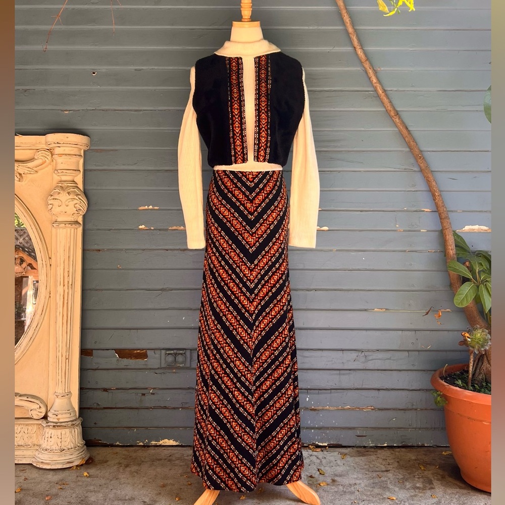 Vintage 70’s Carlette Maxi Dress